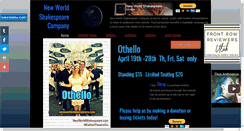 Desktop Screenshot of newworldshakespeare.com